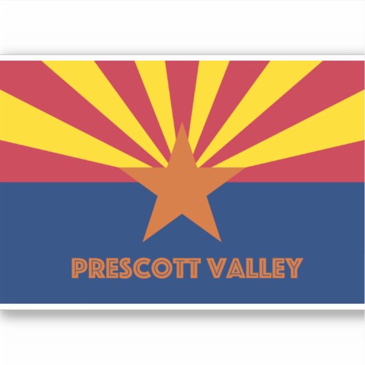 Prescott Valley Sticker (Voorkant)