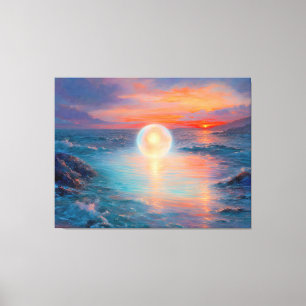“Presence” - Een Portret van Oorsprong Canvas Afdruk