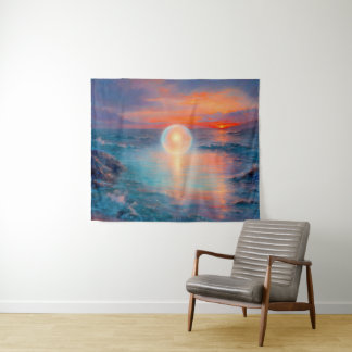 “Presence” -  Een Portret van Oorsprong Wandkleed
