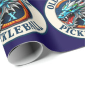 Present wrapping paper DragonX Pickleball team Cadeaupapier (Rol Hoek)