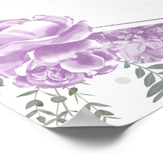 Presentación 3 años Foto Welkomstbord Butterflys Poster (Hoek)