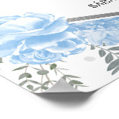 Presentación 3 años Welkomstbord Butterflys Poster (Hoek)