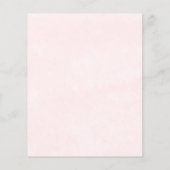 Presentación de 3 Años Budget Spaanse uitnodiging (Achterkant)