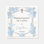 Presentación de 3 años Napkins Butterflys Servet (Voorkant)