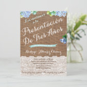 Presentación de Tres Años, de niño Kaart (Staand voorkant)