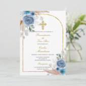 Presentación de tres años kaart (Staand voorkant)