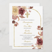 Presentación de tres años kaart (Voorkant / Achterkant)