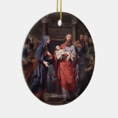 Presentatie 1648 Manuscript Keramisch Ornament (Rechts)