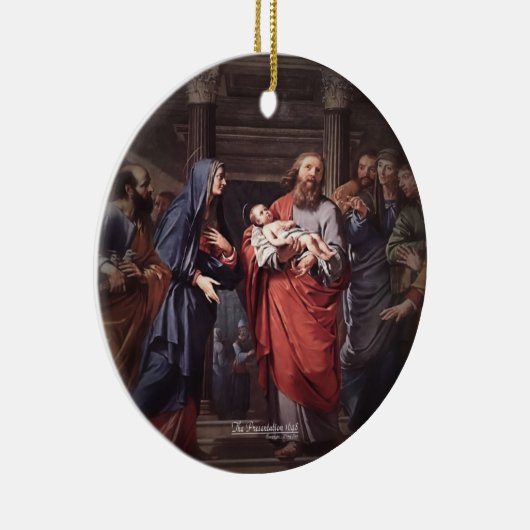 Presentatie 1648 Manuscript Keramisch Ornament (Rechts)