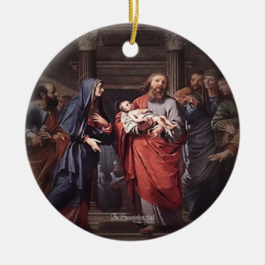 Presentatie 1648 Manuscript Keramisch Ornament (Voorkant)