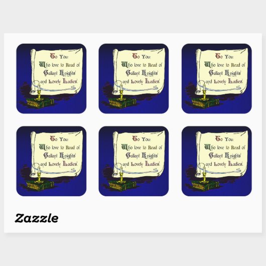  presentatie Bookplate Sticker (Vel)