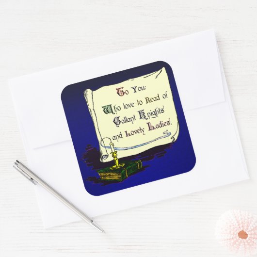  presentatie Bookplate Sticker (Envelop)