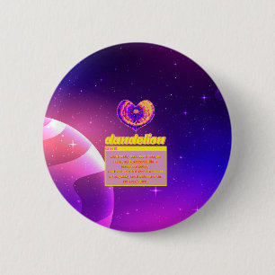 Presentatie: Het effect van liefde in de big bang Ronde Button 5,7 Cm