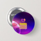Presentatie: Het effect van liefde in de big bang Ronde Button 5,7 Cm (Voorkant /achterkant)