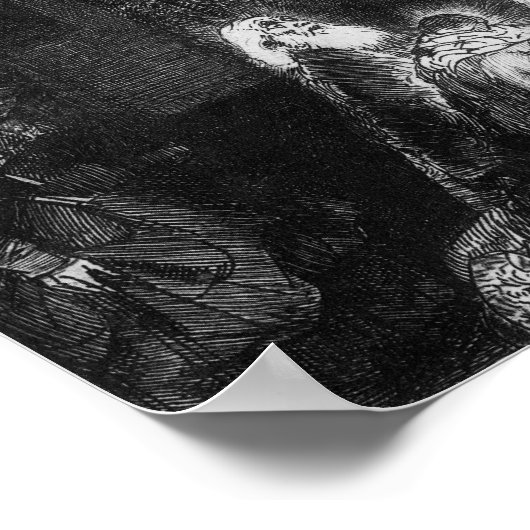 Presentatie in de tempel, 1654 poster (Hoek)