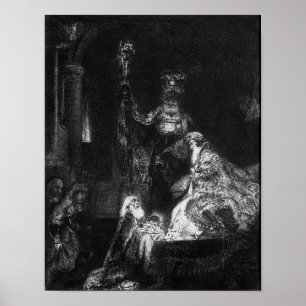 Presentatie in de tempel, 1654 poster
