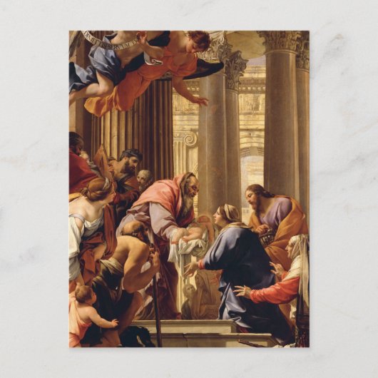 Presentatie in de tempel briefkaart (Voorkant)