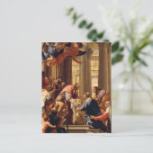 Presentatie in de tempel briefkaart (Staand voorkant)