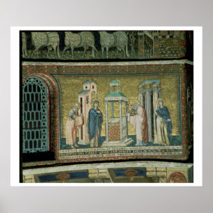 Presentatie in de tempel, detail uit het verhaal poster