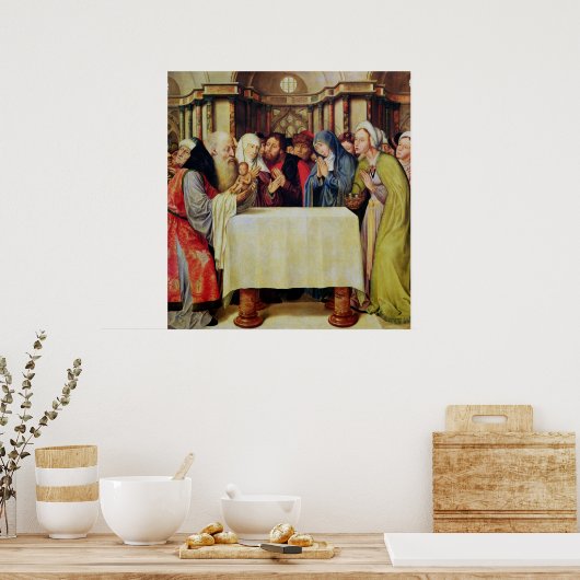 Presentatie van Christus in de tempel Poster (Keuken)