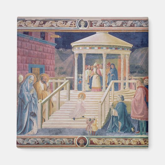 Presentatie van de blote Maagd Mary Magneet (Voorkant)