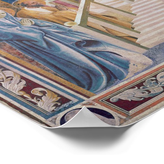 Presentatie van de blote Maagd Mary Poster (Hoek)