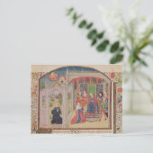 Presentatie van de ethiek van de koning briefkaart (Staand voorkant)