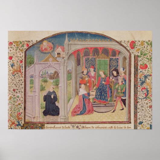 Presentatie van de ethiek van de koning poster (Voorkant)