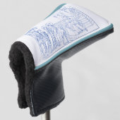 Presentatie van de Gezegende Maagd Maria Golfheadcover (3/4 voorkant)