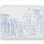 Presentatie van de Gezegende Maagd Maria Sticker (Voorkant)