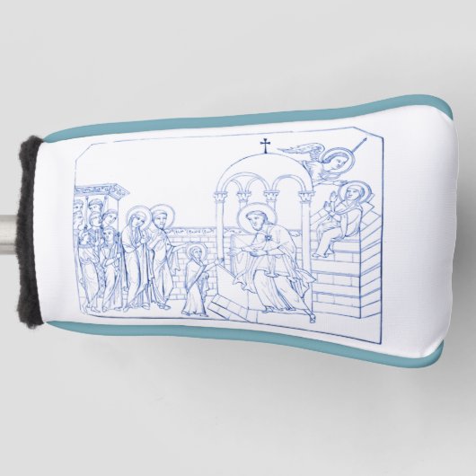 Presentatie van de Heilige Maagd Maria Golfheadcover (Voorkant)