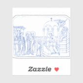 Presentatie van de Heilige Maagd Maria Sticker (Vel)