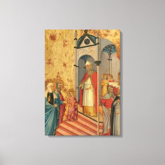 Presentatie van de maagd canvas afdruk (Voorkant)