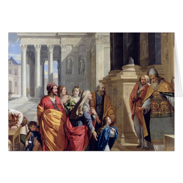 Presentatie van de maagd in de tempel (Voorkant Horizontaal)