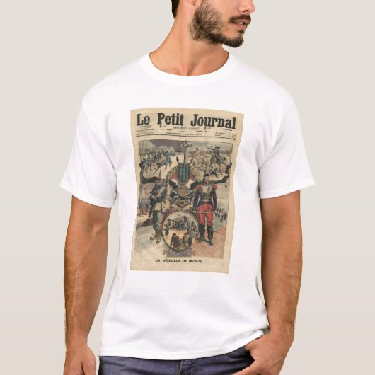 Presentatie van de verkiezingsmedaille t-shirt (Voorkant)