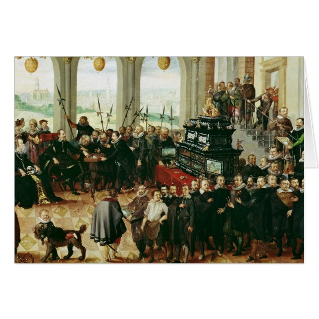 Presentatie van Duke Phillip II (Voorkant Horizontaal)