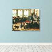 Presentatie van Duke Phillip II Canvas Afdruk (Insitu (Houten vloer))