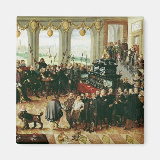 Presentatie van Duke Phillip II Magneet (Voorkant)