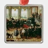 Presentatie van Duke Phillip II Metalen Ornament (Voorkant)