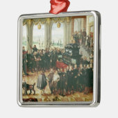 Presentatie van Duke Phillip II Metalen Ornament (Links)