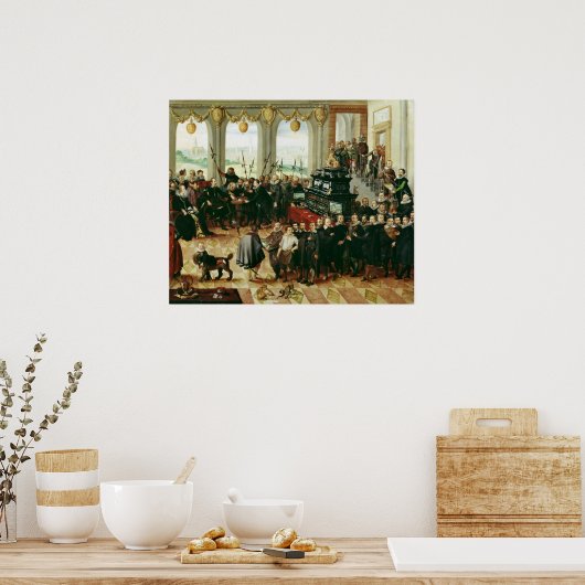 Presentatie van Duke Phillip II Poster (Keuken)