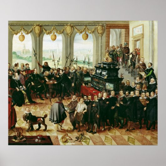 Presentatie van Duke Phillip II Poster (Voorkant)