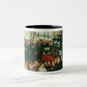 Presentatie van Duke Phillip II Tweekleurige Koffiemok (Center)