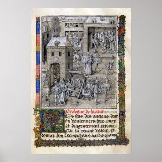 Presentatie van het boek aan Philippe Le Bon Poster (Voorkant)