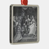 Presentatie van het Handvest van de rechten Metalen Ornament (Rechts)