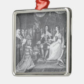 Presentatie van het Handvest van de rechten Metalen Ornament (Links)