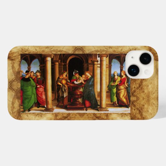 PRESENTATIE VAN JESUS IN DE TEMPEL Case-Mate iPhone CASE (Achterkant (horizontaal))
