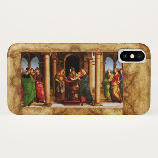 PRESENTATIE VAN JESUS IN DE TEMPEL Case-Mate iPhone CASE (Achterkant (horizontaal))