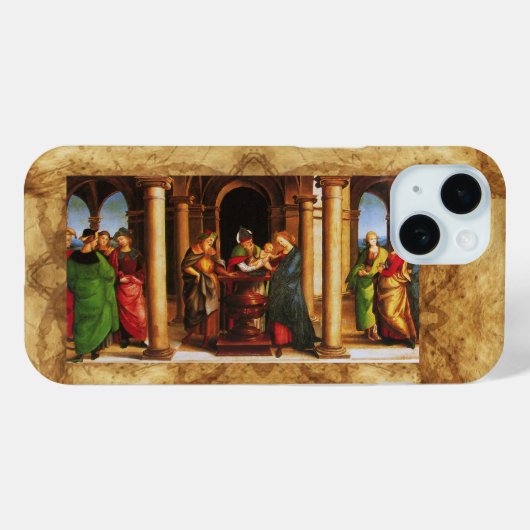 PRESENTATIE VAN JESUS IN DE TEMPEL Case-Mate iPhone CASE (Achterkant (horizontaal))