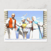 Presentatie van Jezus in de tempel Briefkaart (Voorkant)